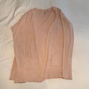 light pink mossimo knit sweater
